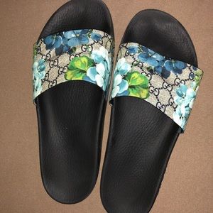 Gucci Floral Slides